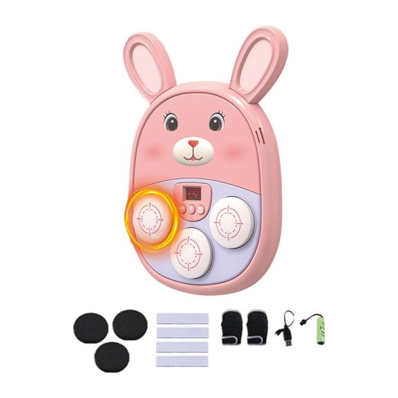 amleso Music Boxing Machine for Adults Electronic Boxing Wall Target for Gym Office 32x24x4.35cm