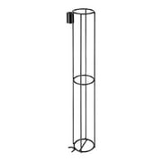 amleso Pickleball Ball Holder Storage Container Lightweight Players Pickleball Storage Rack for Pickleball Net for Training Practice