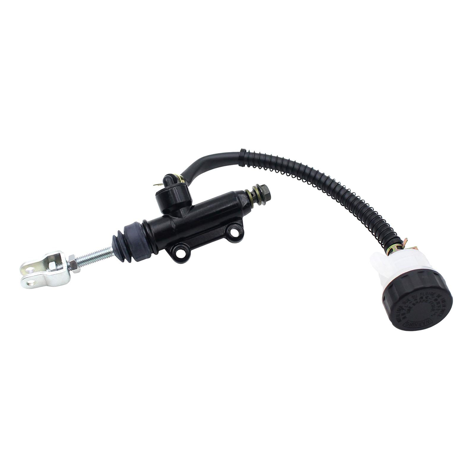 amleso Rear Brake Master Cylinder Rear Foot Brake Cylinder Hydraulic