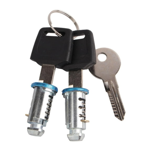 amleso Roof Bar Lock with Key Roof Rack Kit Accessory Premium SUV Locks Keys Car Rack Parts Lock Cylindes Lock Core 2 Lock Cores