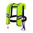 thumbnail image 1 of amleso Snorkel Vest Automatic Inflatable Safe Vest for Snorkeling Boating Outdoor Green, 1 of 10