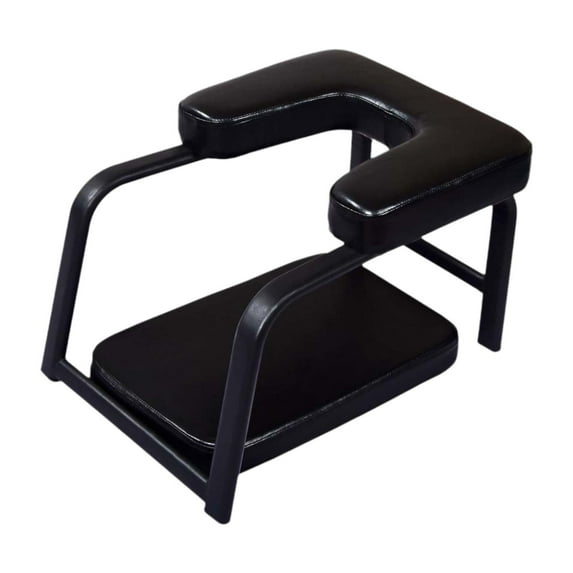 amleso Yoga Headstand Bench Headstand Stool Multifunctional Shoulderstand Yoga Chair Inversion Chair for Home Gym Exercise Equipment Black
