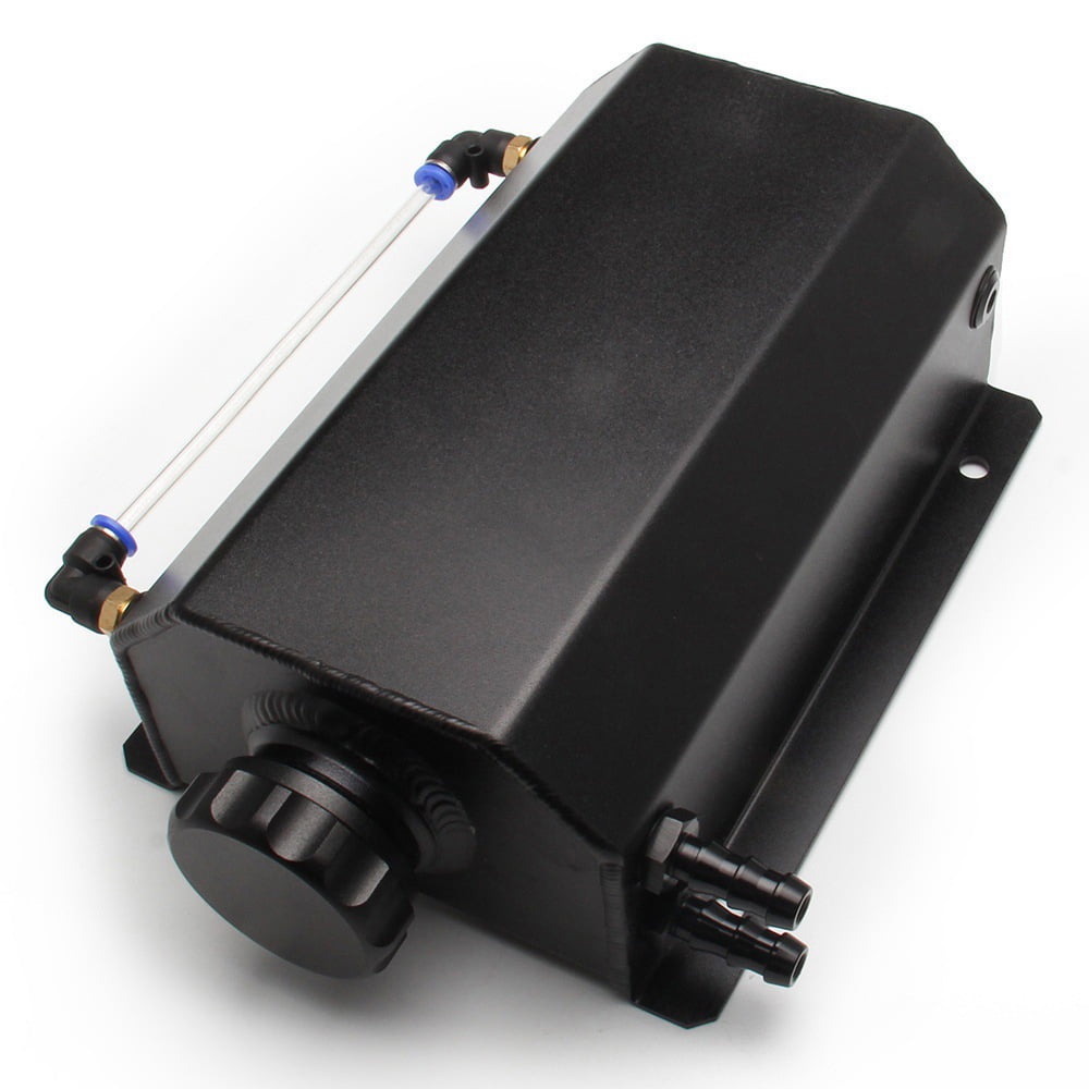 ammoon Aluminum Car Coolant Overflow Expansion Tanks, Oil Catch Can
