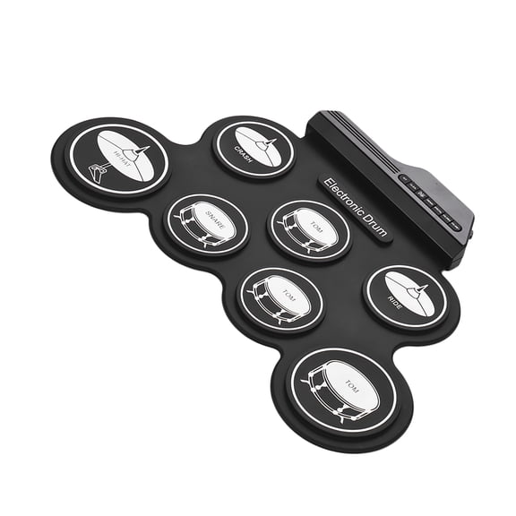 ammoon Compact USB Drum Set for Beginners Kids Digital Electronic Drum Kit with 7 Drum Pads
