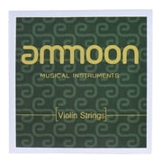 ammoon Full Set Violin Strings Size 4/4 & 3/4 Violin Strings Steel Strings G D A and E Strings