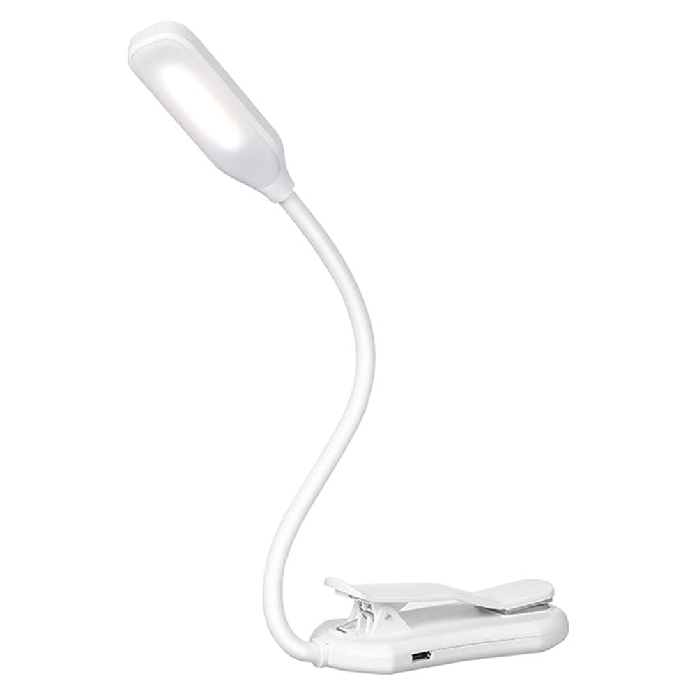 ammoon LED Clip On Reading Light Book Light, Slick Control, Adjustable