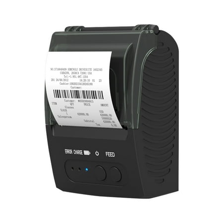 ammoon POS-5811DD Portable Thermal Receipt Printer USB & BT Connection 58mm B-2