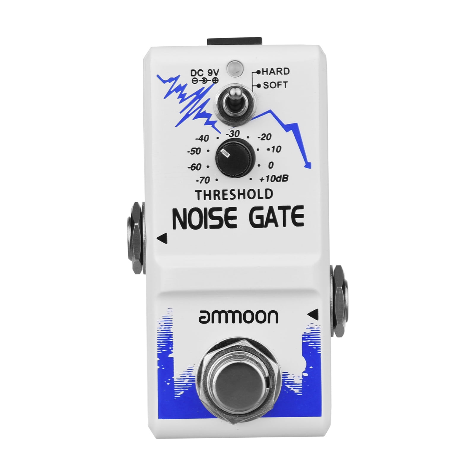 ammoon Single Noise Gate Guitar Effect Pedal True Bypass Zinc Alloy