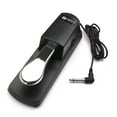 thumbnail image 1 of ammoon Sustain Pedal, Chrome Plated Keyboard Pedal for Electric Piano, Dual Polarity Switch, 1 of 7