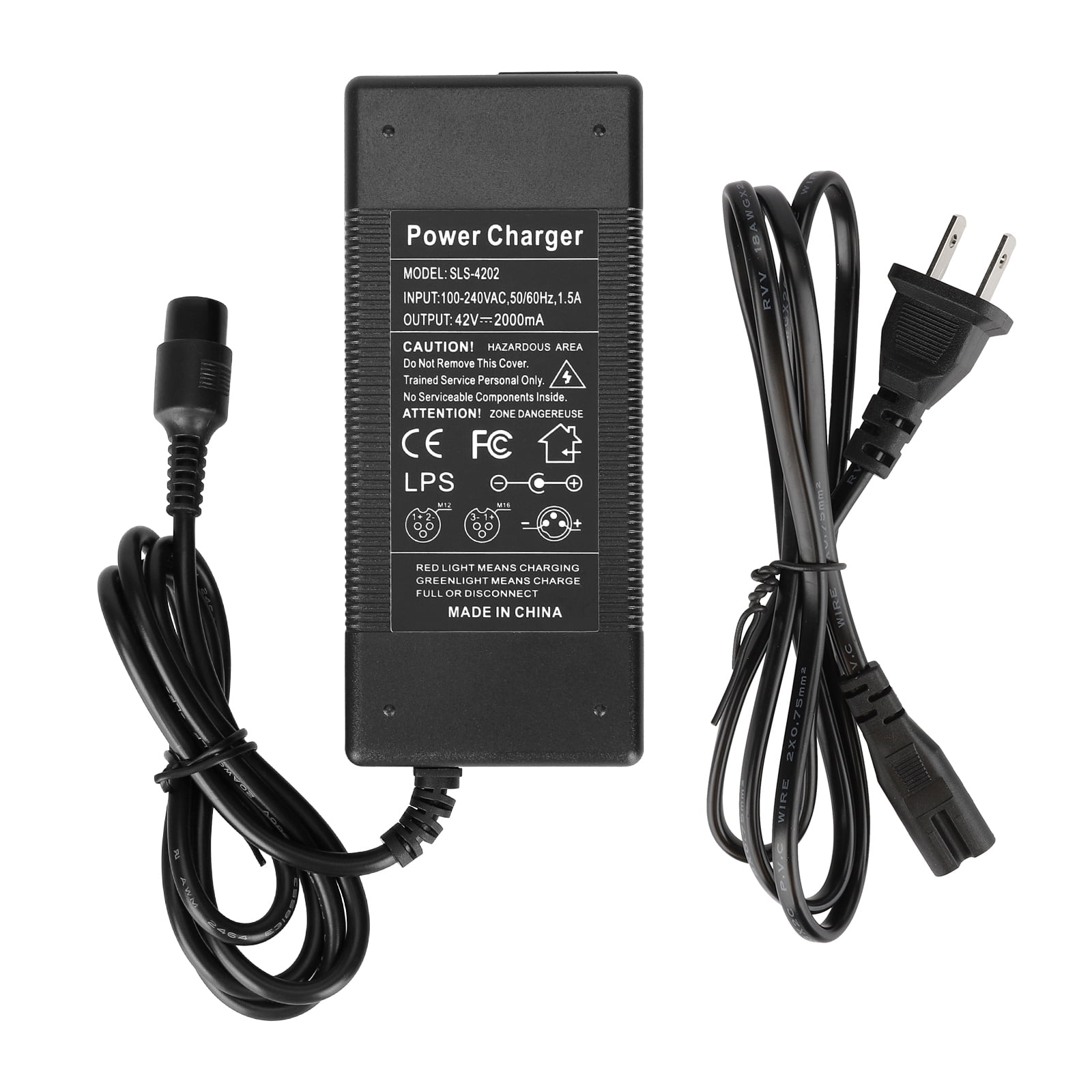 ammoon Universal 42V 2A Battery Chargers for Electric Balance Bikes