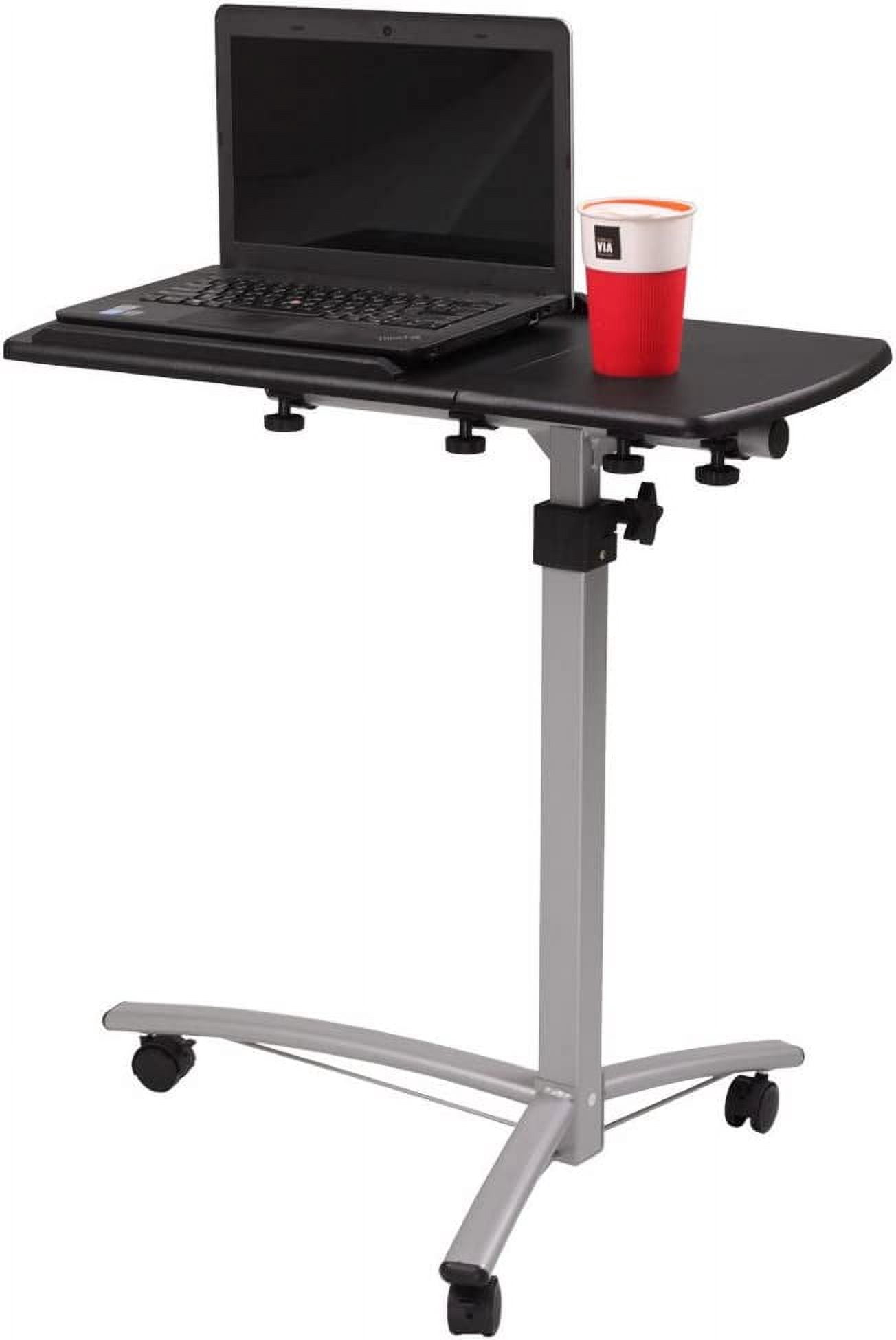 amopacorp Lifting Computer Desk Mobile Standing Laptop Sit or Stand on ...