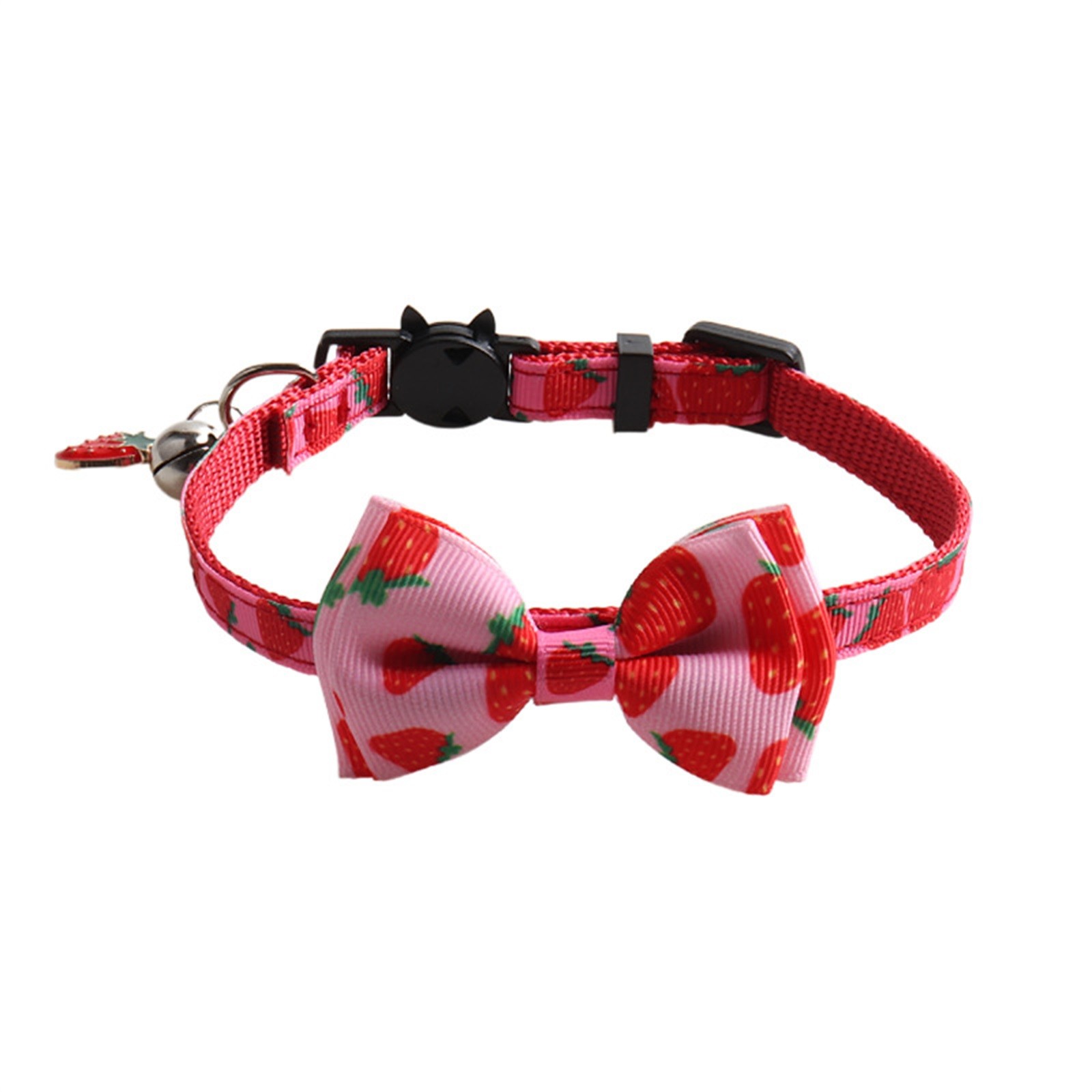 amousa Breakaway Cat Collar With Bells Summer Holiday Adjustable Safety