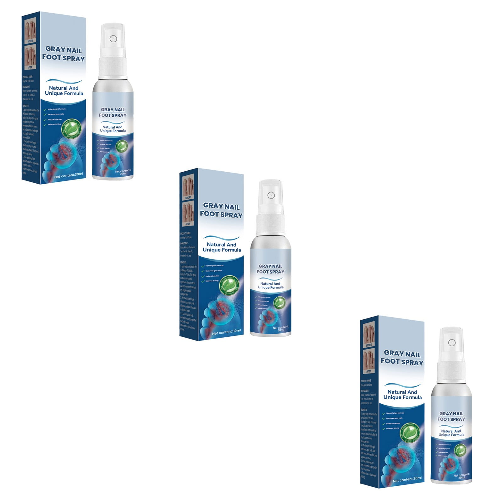 amousa Fungal Nail Feet Care Essence Onychomycosis Foot ToeNail Fungal