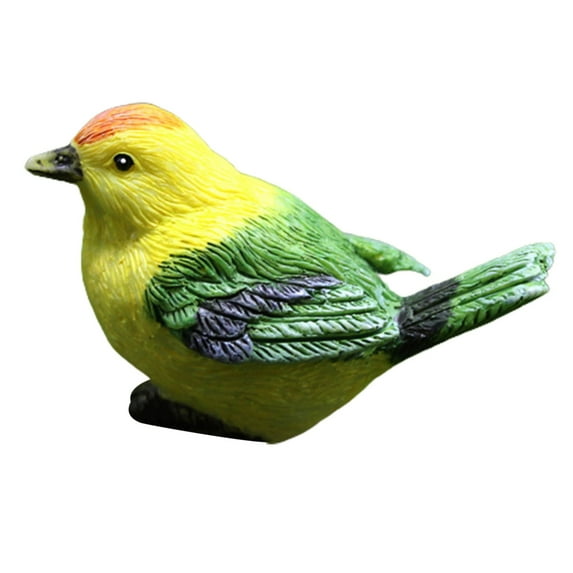 amousa Garden Statues Yard Ornament Resin Bird Ornament Animal Statue DIY Sculpture Tree Decor Outdoor Decor Garden Ornament