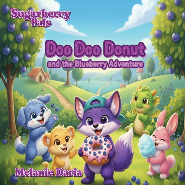 Sugarberry Pals Doo Doo Donut and The Blueberry Adventure, Book 1, (Paperback)