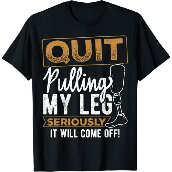 amputee prosthetic disability handicap T-Shirt