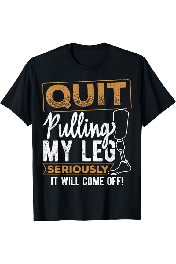 amputee prosthetic disability handicap T-Shirt