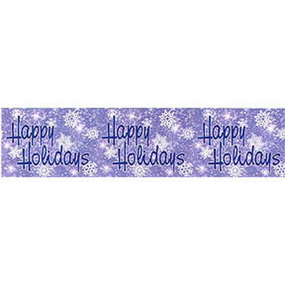 amscan 50' Happy Holidays Banner Roll