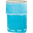 thumbnail image 1 of amscan Caribbean Blue Flings Pop-Up Trash Bin,22 x 15 x 10"/13 gallon, 1 of 3