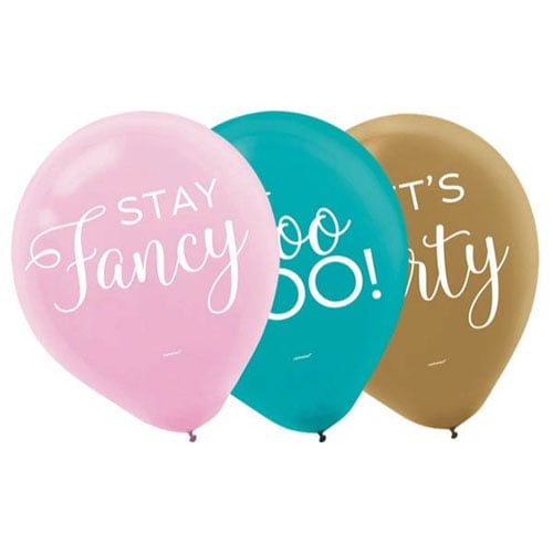 Confetti Fun Latex Balloons (15)