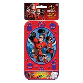 amscan Fun-Filled Batman Sticker Booklet Party Favour, Paper, 5" x 4"