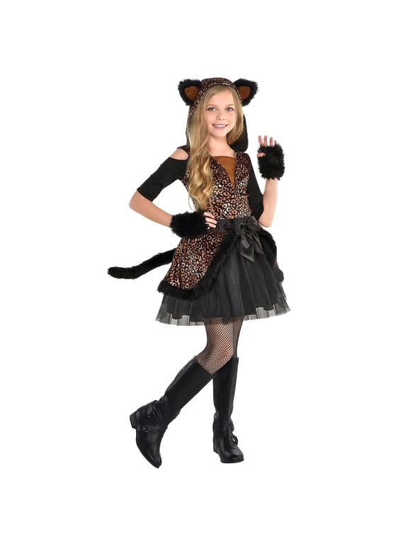 Girls Spot On Leopard Costume Set