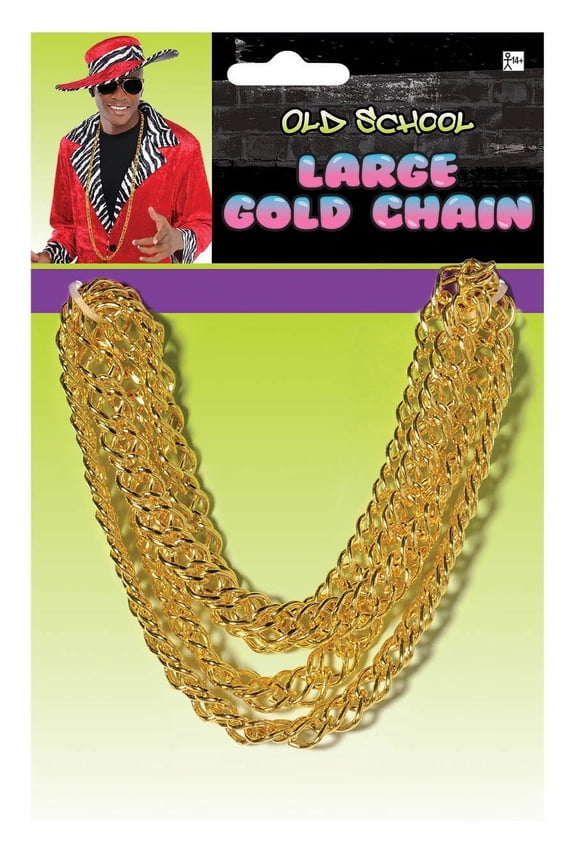 Large Chain, One Size, Gold