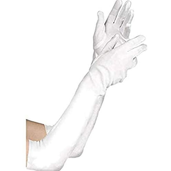 amscan Long White Gloves - Child