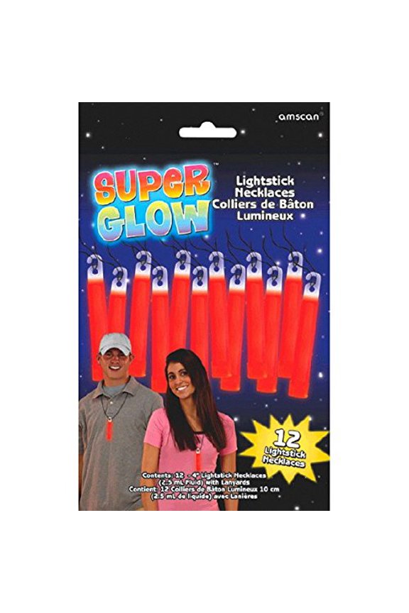 Red Glow Stick Value Pack, 12 Ct. | Party Accessory