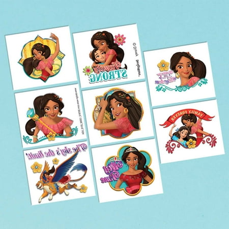 Elena of Avalor Tattoo Sheet