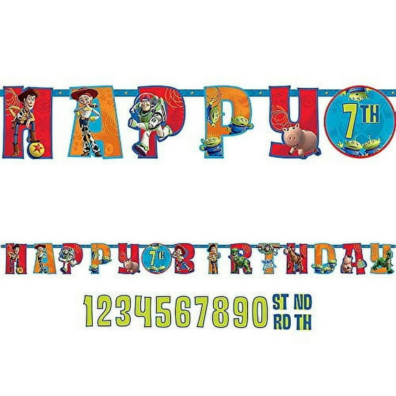 Toy Story Letter Banner 10 Ft.