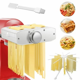 GVODE 3-Piece Silver Pasta Attachments for Kitchen Aid Stand Mixer,  Stainless Steel FXKTHP-9007 - The Home Depot