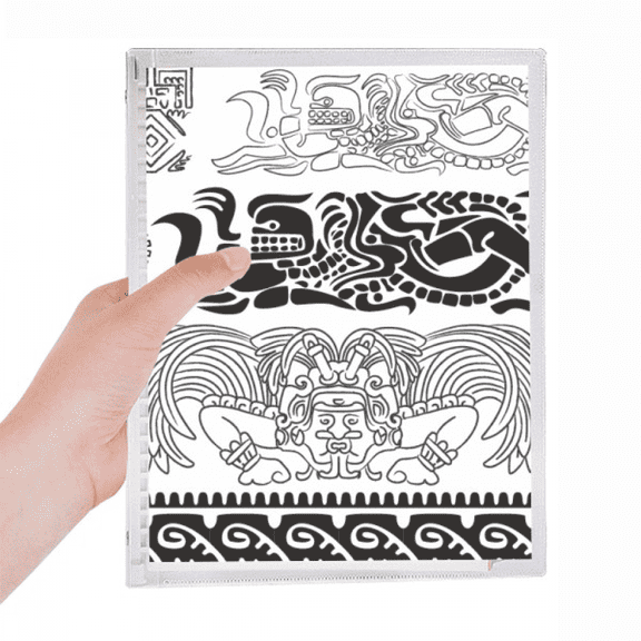 ancient egypt art decorative pattern notebook loose diary refillable journal statiry