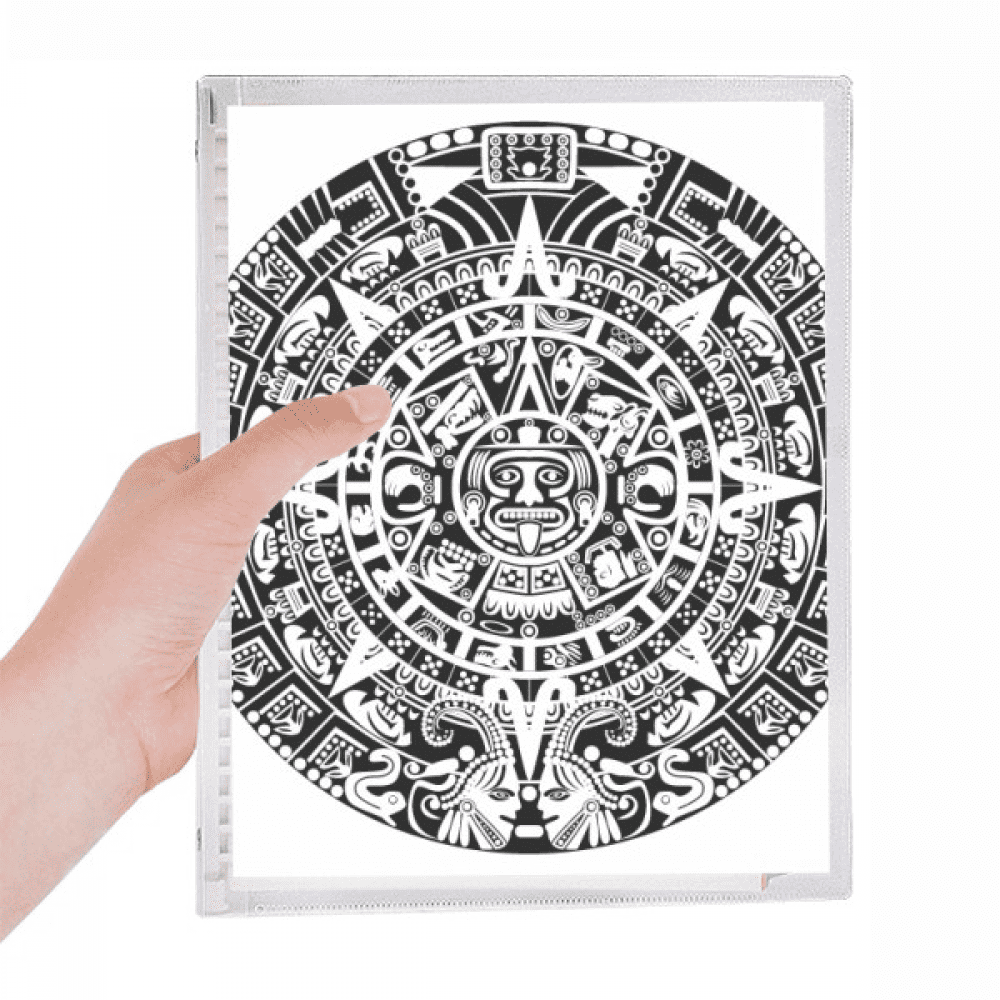 ancient egypt pattern art outline notebook loose diary refillable journal statiry