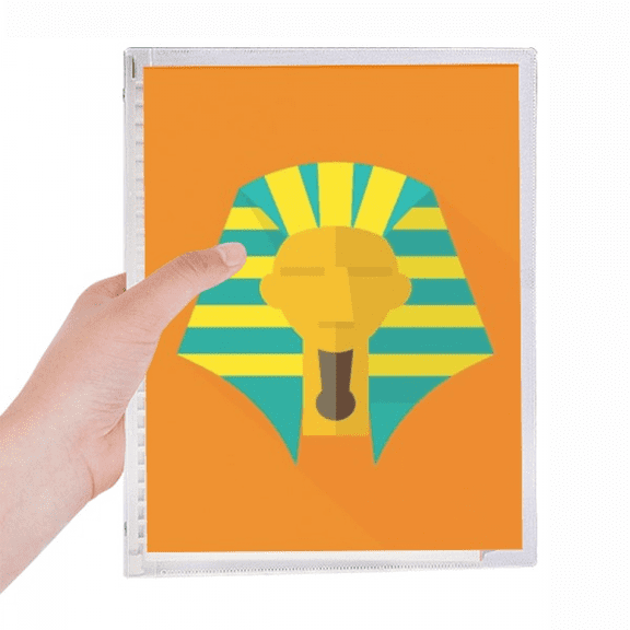 ancient egypt pattern pharaoh notebook loose diary refillable journal statiry