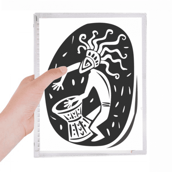 ancient egypt pharaoh outline notebook loose diary refillable journal statiry