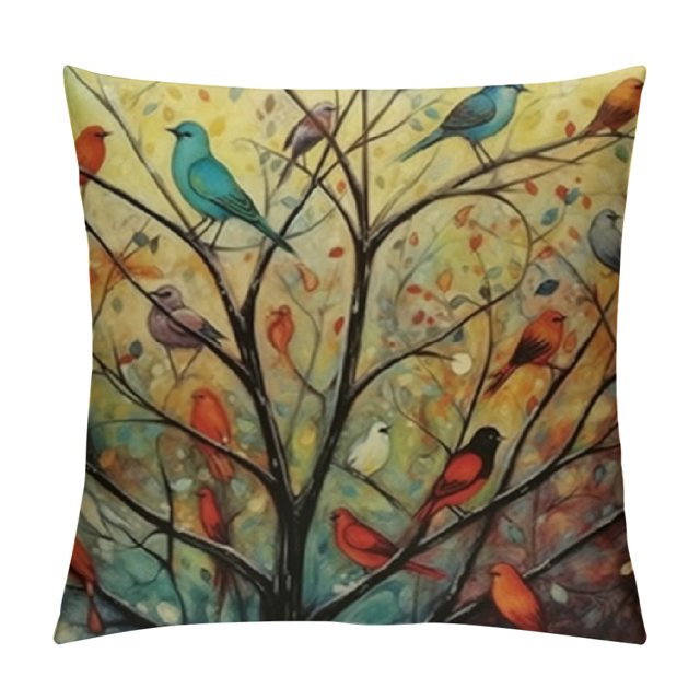 and Decorative Throw Pillow Covers, Set of Covers Case for Living Room