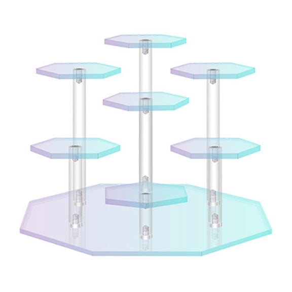 and Easy to Acrylic Display Rack Multi functional Case Tray for Collectibles and Ornaments