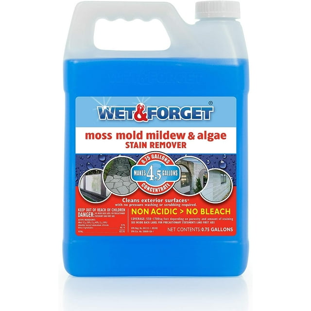 and 800003 Wet And Moss Mold Mildew & Algae Stain Remover
