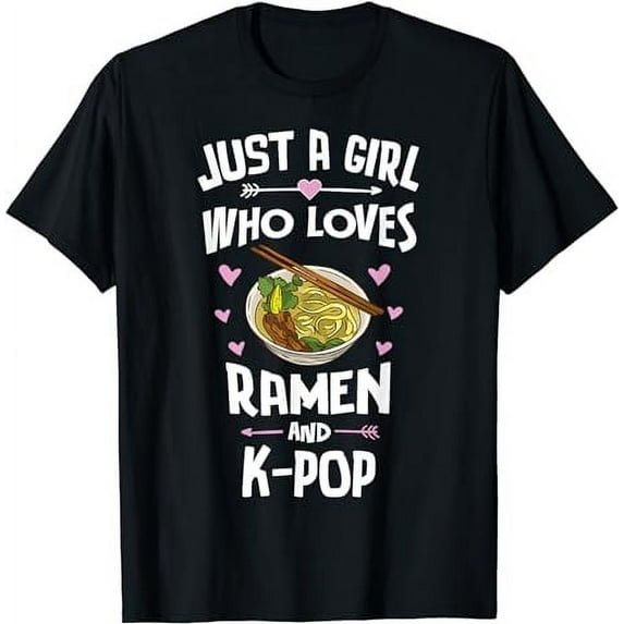 and K-Pop Graphic for Teen Girls T-Shirt