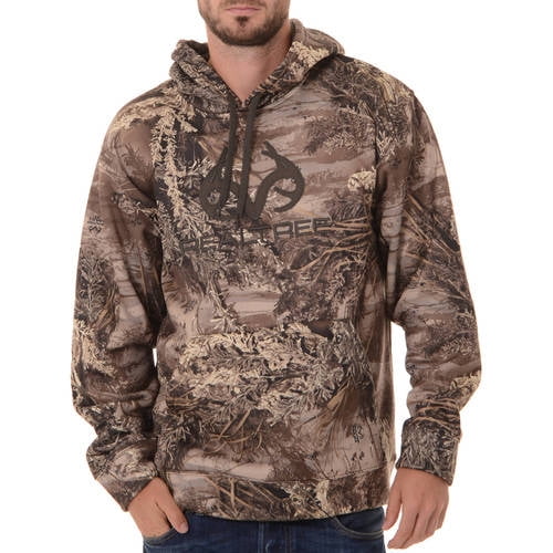 and Mossy Oak Mens Camo Performance Pullover Fleece Hoodie Walmart