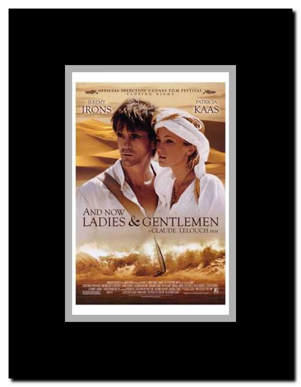 and Now Ladies and Gentlemen Framed Movie Poster