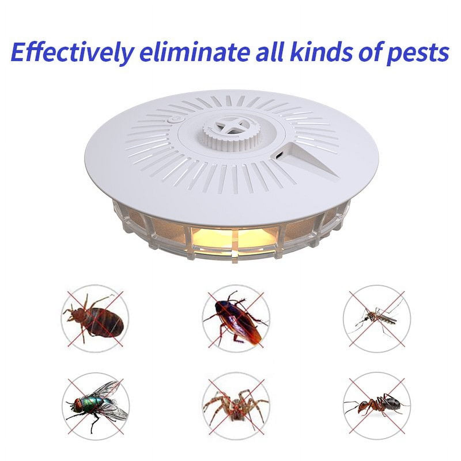 and Outdoor Flea Traps USB and Battery Powered Pest Control for