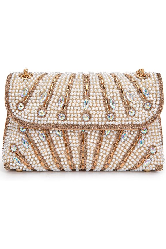 and Rhinestones Women's Evening Handbags Bags Crossbody Bags for Women Clutch Purse with Chain