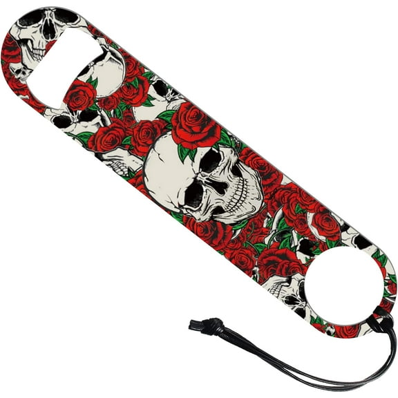 and Rose Bar Blade Bottle Opener Beer Bottle Opener Stainless Steel Bar Bottle Opener Flat Bottle Opener