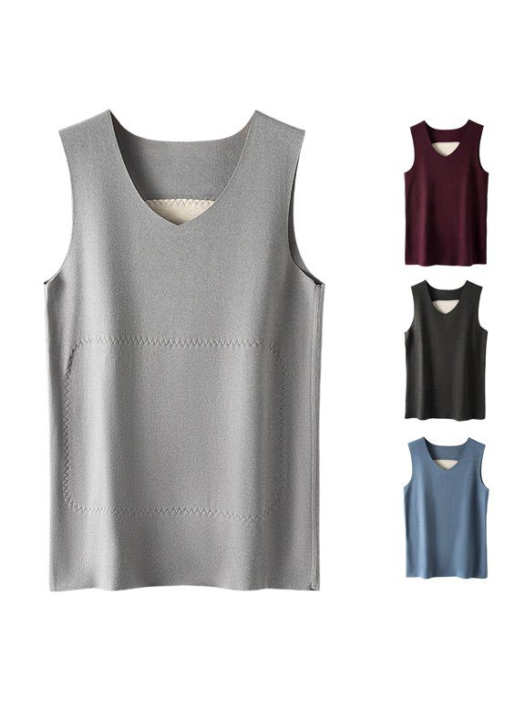 and Silk Patch Thermal Vest – Double Lined Heated Base Layer Sheer Bodysuit