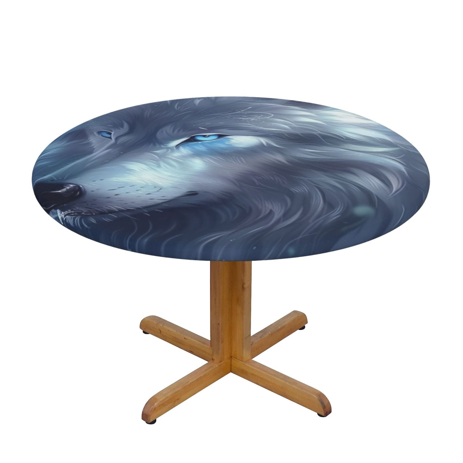 and The Wolf s Round Table Cloths , Table for Dining Table, Buffet