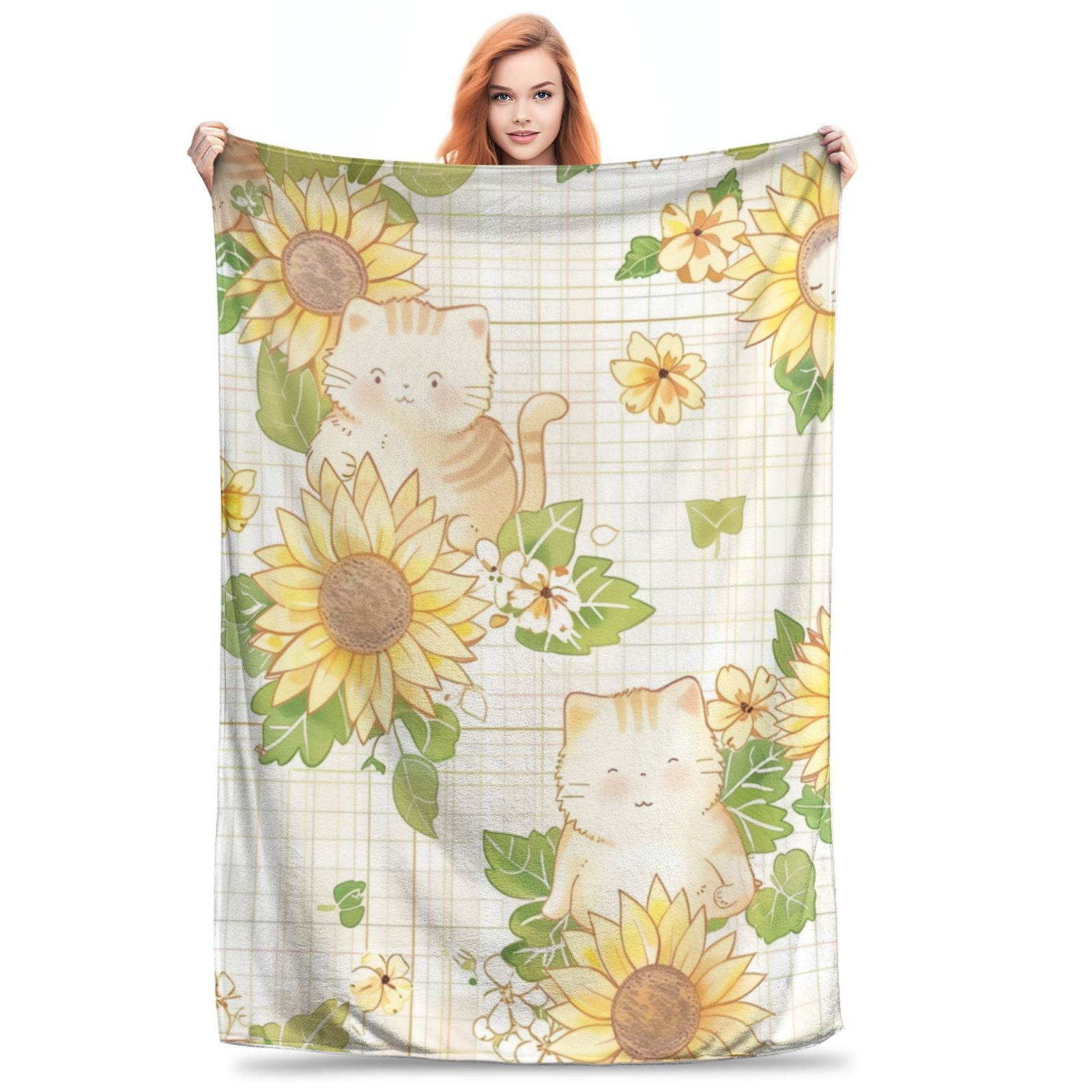 and and Playful Design Super soft flannel blanket, comfortable