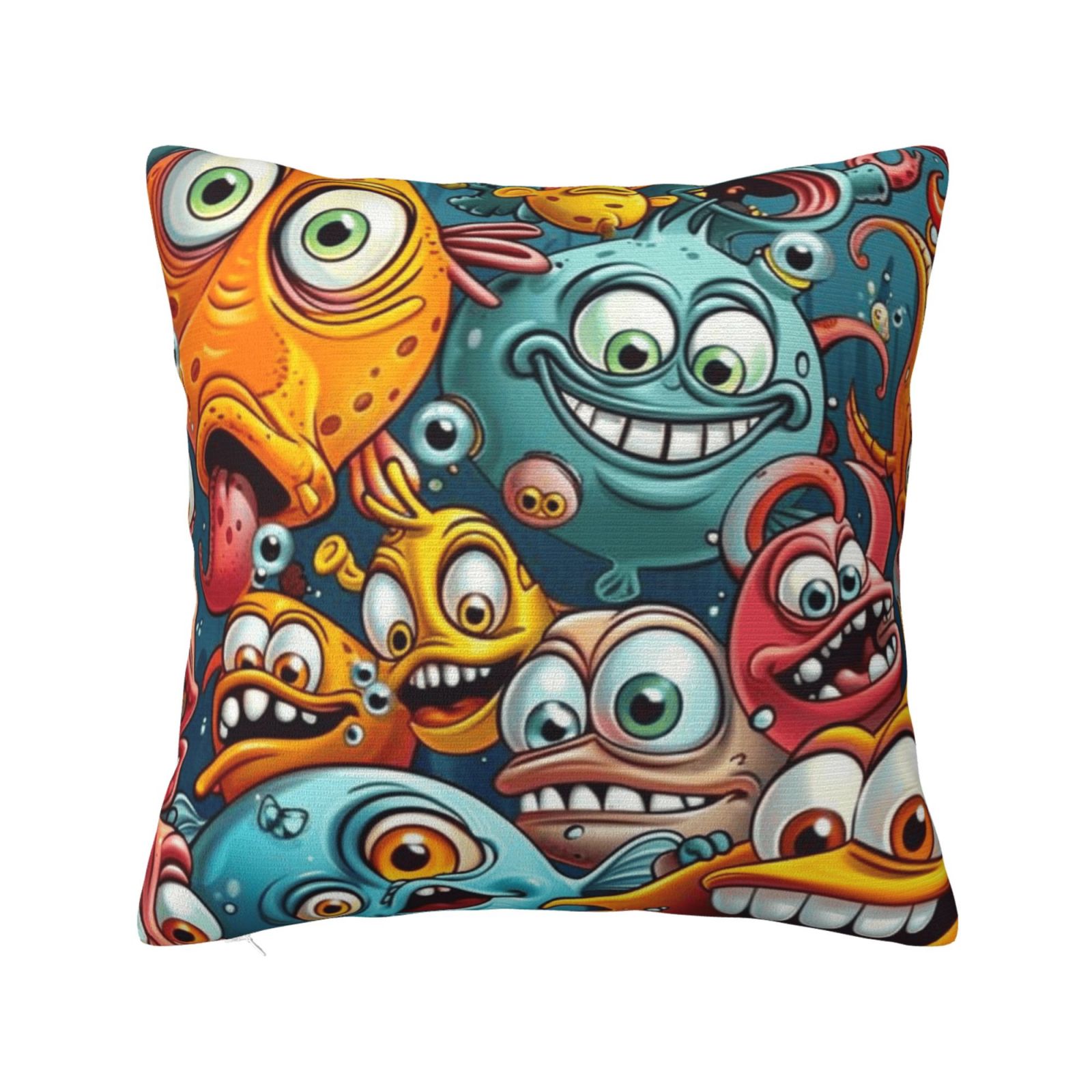 and colorful cartoons Pillow cover decoration pillowcase standard size