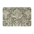 and fauna painting Non slip door mat, bathroom mat, front door, kitchen